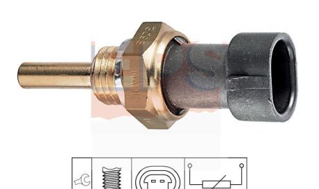 Датчик температуры охлаждающей жидкости - (60811520, 25036898, 96181508) EPS 1 830 098