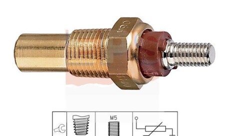 Датчик температуры охлаждающей жидкости - (kl011851x, je151851x, 8342020020) EPS 1 830 180