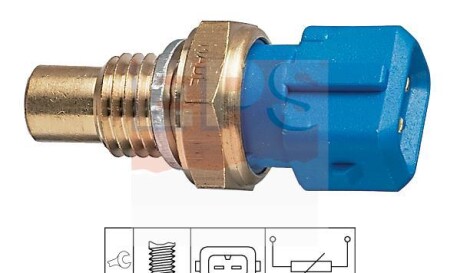 Датчик температуры охлаждающей жидкости - (01342850, 090411977, 1342850) EPS 1 830 194
