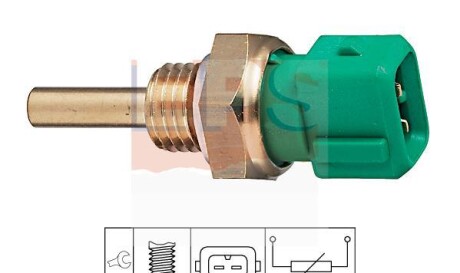 Датчик температуры охлаждающей жидкости - (05226504, E8GY10884B, 2263051E10) EPS 1 830 211