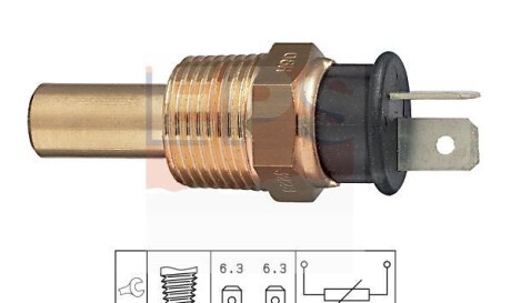 Датчик температуры охлаждающей жидкости - EPS 1 830 228