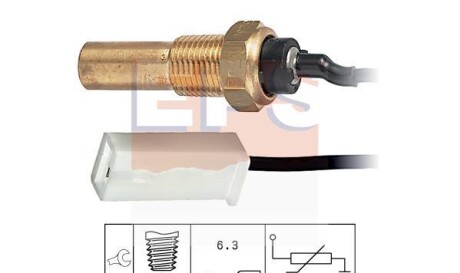 Датчик температуры охлаждающей жидкости - EPS 1 830 250
