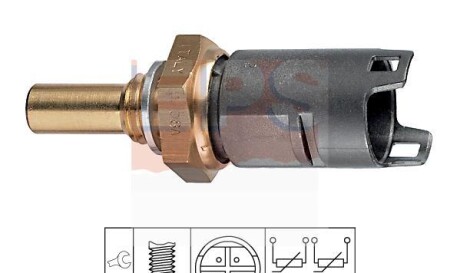 Датчик температуры охлаждающей жидкости - (13621703993, 1703993, 703993) EPS 1 830 274