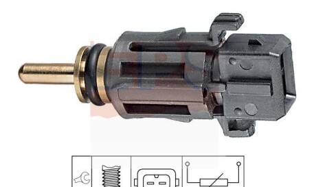 Датчик температуры охлаждающей жидкости - (13621433077, 13627788077, MEK105210) EPS 1 830 279