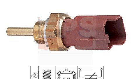 Датчик температуры охлаждающей жидкости - (1338040, 1365084E50000, 1365084E51000) EPS 1 830 326