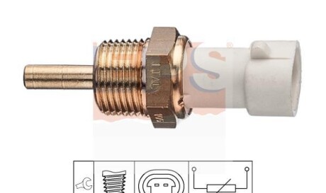 Датчик температуры охлаждающей жидкости - (4803542, 96440380) EPS 1 830 335