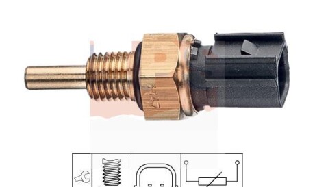 Датчик температуры охлаждающей жидкости - EPS 1 830 347