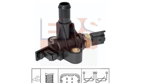 Датчик температуры охлаждающей жидкости - (46753479, 60816476, 71718201) EPS 1 830 359