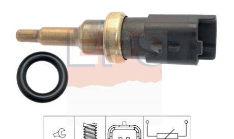 Датчик температури охолодж. рідини PSA Berlingo 1.6 09-/C3 1.4 13-/3008 1.6 09- - (3648843) EPS 1.830.399