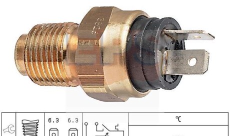 Датчик температуры охлаждающей жидкости - EPS 1 830 526