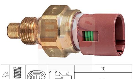 Датчик температуры охлаждающей жидкости - EPS 1 830 532