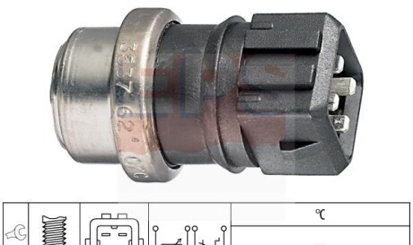 Датчик температуры охлаждающей жидкости - EPS 1 830 537