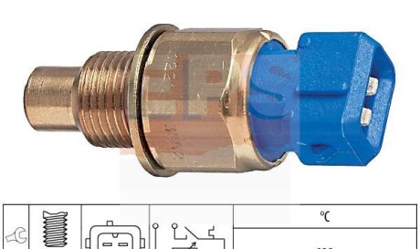 Датчик температуры охлаждающей жидкости - (024268, 024280, 024285) EPS 1 830 552