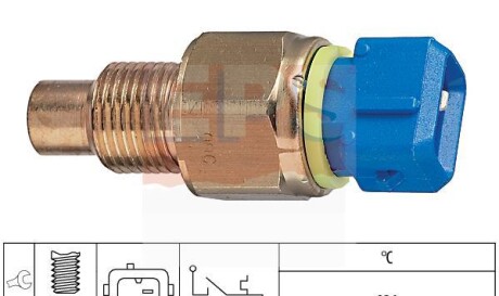 Датчик температуры охлаждающей жидкости - (024278, 024286) EPS 1 840 131
