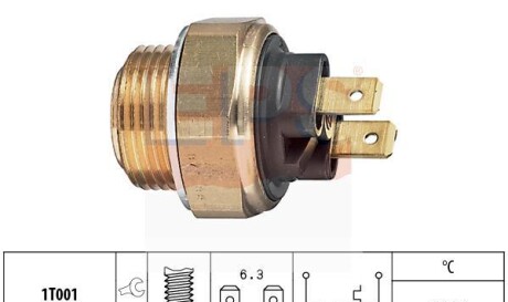 Термовыключатель вентилятора радиатора - EPS 1 850 017
