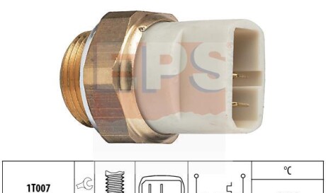 Термовыключатель вентилятора радиатора - (193959481B, 035919369C, 307959481) EPS 1 850 027