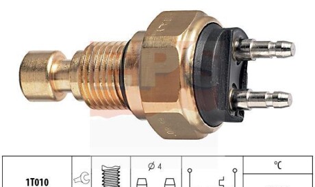Термовыключатель вентилятора радиатора - EPS 1 850 035