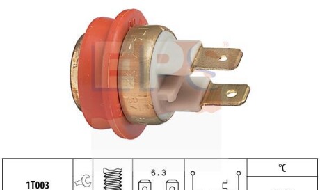 Термовыключатель вентилятора радиатора - EPS 1 850 042