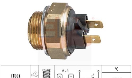 Термовыключатель вентилятора радиатора - EPS 1 850 111