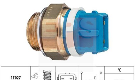 Термовыключатель вентилятора радиатора - (126426, 126437, 126440) EPS 1 850 122