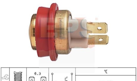 Термовыключатель вентилятора радиатора - EPS 1 850 143