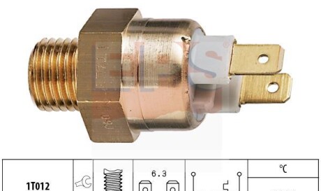 Термовыключатель вентилятора радиатора - EPS 1 850 146