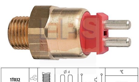 Термовыключатель вентилятора радиатора - EPS 1 850 169