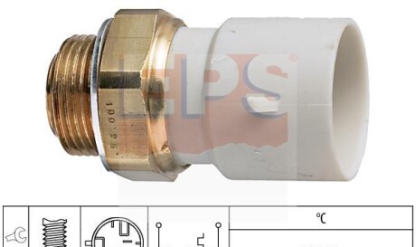 Термовыключатель вентилятора радиатора - EPS 1 850 182