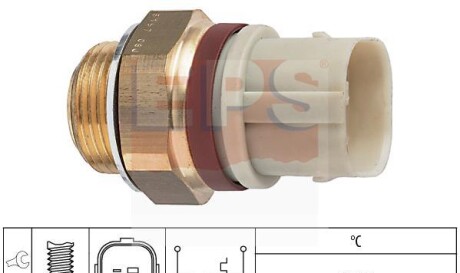 Термовыключатель вентилятора радиатора - EPS 1 850 197