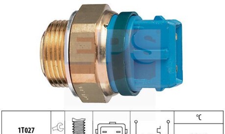 Термовыключатель вентилятора радиатора - EPS 1 850 201