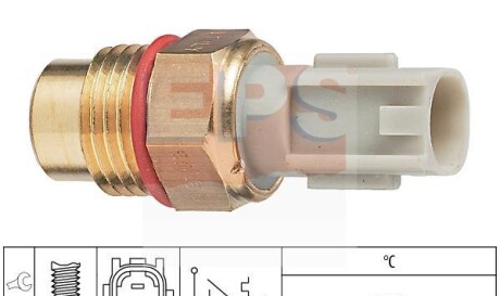 Термовыключатель вентилятора радиатора - EPS 1 850 223