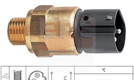 Термовыключатель вентилятора радиатора - EPS 1 850 273