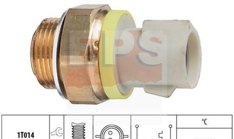 Термовыключатель вентилятора радиатора - EPS 1 850 280
