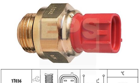 Термовыключатель вентилятора радиатора - EPS 1 850 282