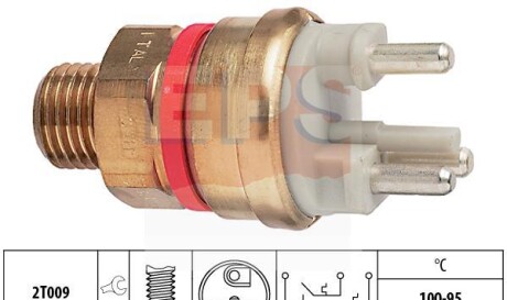 Термовыключатель вентилятора радиатора - (0065454224, A0065454224) EPS 1 850 637