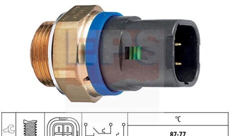 Термовыключатель вентилятора радиатора - EPS 1 850 647