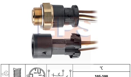 Термовыключатель вентилятора радиатора - EPS 1 850 668