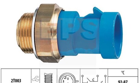 Термовыключатель вентилятора радиатора - (126433, 46477717, 50005994) EPS 1 850 681