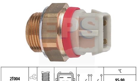 Термовыключатель вентилятора радиатора - EPS 1 850 682