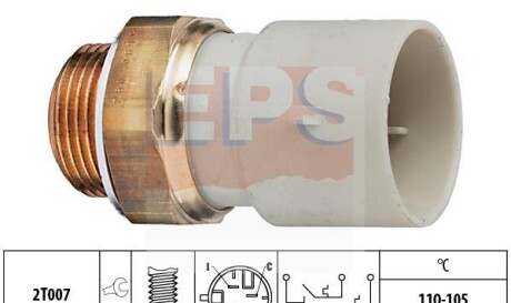 Термовыключатель вентилятора радиатора - EPS 1 850 689