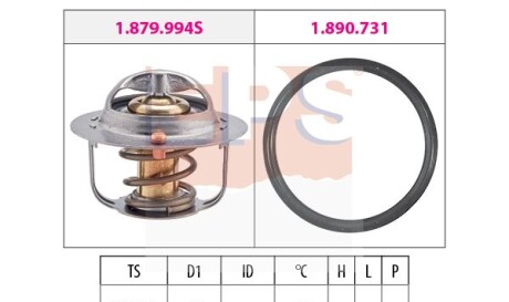 Lexus термостат без корпусу gs (_l1_) 200t (arl10_) 15-, rx (_l2_) 300 (agl20_) 17- - EPS 1.879.993