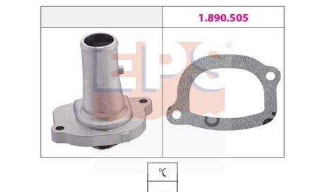 Термостат [1.880.124 / 7.8124] - (7589135, 0007789135, 7545958) EPS 1880124