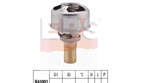 Термостат [1.880.247 / 7.8247] - (6001544059, 7700722762) EPS 1880247