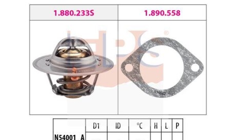 Термостат - (1338077, 13770051, 2120041B00) EPS 1.880.329
