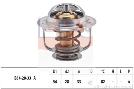 Termostat hyundai - EPS 1880371S
