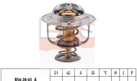 Termostat mitsubishi - EPS 1880407S