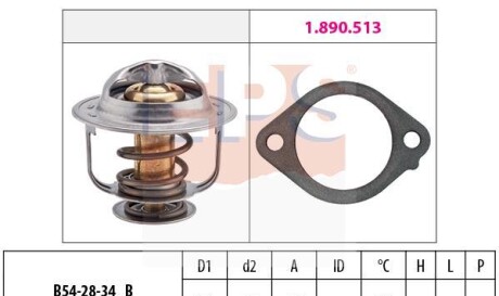 Termostat L200 L400 - EPS 1880521