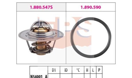 Termostat vw golf v audi a4 2 0tdi 04- - EPS 1880547