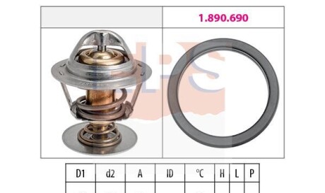 Termostat citroen peugeot - EPS 1880685