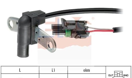 Датчик положения коленвала - EPS 1 953 010